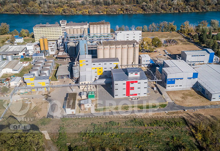 Proyecto de aislado de proteína de soja en Serbia