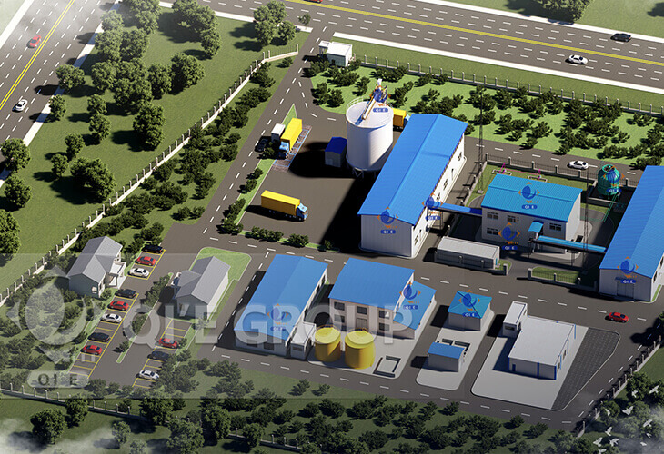 Planta procesadora de aceite de soja en Egipto