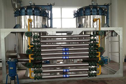 Planta de refinería de petróleo continua >30 TPD