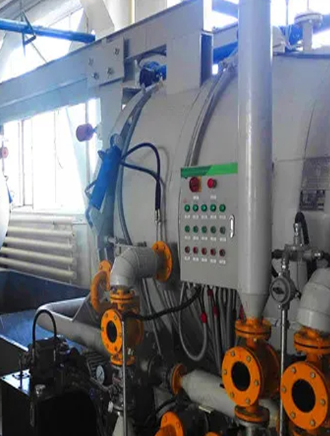 Sección de filtración de aceite