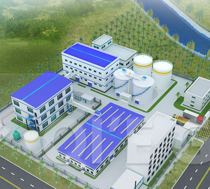 solución de producción de aceite de soja