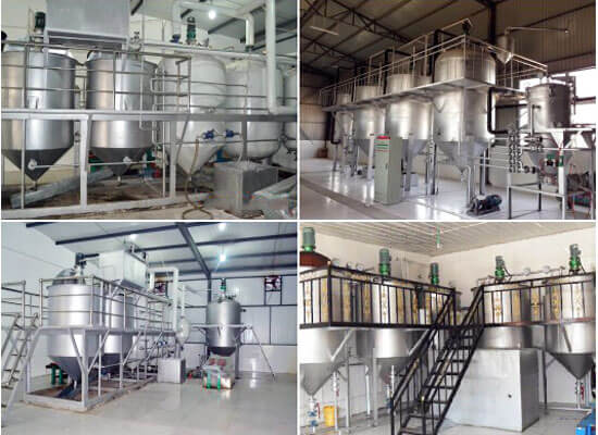 soybean oil refining plant